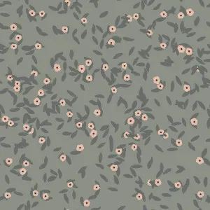 Forget-Me-Nots Cyan Wallpaper by Urban Road, a Wallpaper for sale on Style Sourcebook
