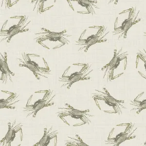 Crabwalk Cove Salty Green Wallpaper by Urban Road, a Wallpaper for sale on Style Sourcebook