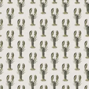 Lobster Claws Seagrass Green Wallpaper by Urban Road, a Wallpaper for sale on Style Sourcebook