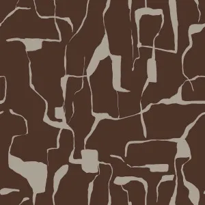 Riversong Espresso Brown Wallpaper by Urban Road, a Wallpaper for sale on Style Sourcebook