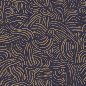 Enchanted Woodlands Indigo Dune Wallpaper by Urban Road, a Wallpaper for sale on Style Sourcebook