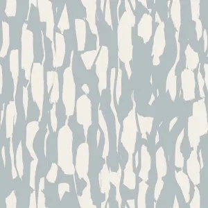 Windswept Dusty Blue Wallpaper by Urban Road, a Wallpaper for sale on Style Sourcebook