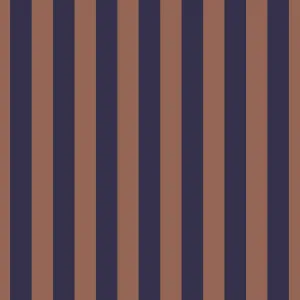 Wanderer Stripes Blue Ember Wallpaper by Urban Road, a Wallpaper for sale on Style Sourcebook