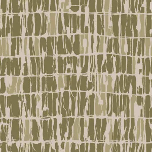 Desert Threads Moss Green Wallpaper by Urban Road, a Wallpaper for sale on Style Sourcebook