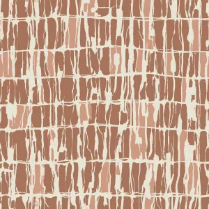 Desert Threads Rosewood Brown Wallpaper by Urban Road, a Wallpaper for sale on Style Sourcebook