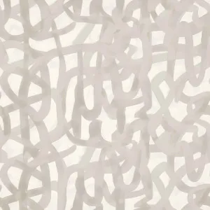 Interwoven Soft Greige Wallpaper by Urban Road, a Wallpaper for sale on Style Sourcebook