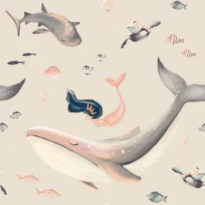 Under the Sea Seashell Cream Wallpaper by Urban Road, a Wallpaper for sale on Style Sourcebook