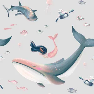 Under the Sea Lagoon Blue Wallpaper by Urban Road, a Wallpaper for sale on Style Sourcebook