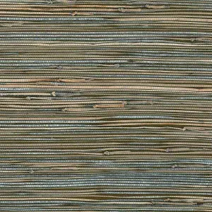Seabreeze Dark Faux Seagrass Khaki Wallpaper by Urban Road, a Wallpaper for sale on Style Sourcebook