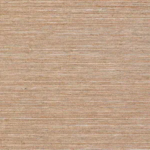 Off the Coast Dark Faux Seagrass Rosy Beige Wallpaper by Urban Road, a Wallpaper for sale on Style Sourcebook