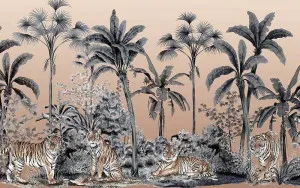 Tiger King Sepia Wallpaper by Urban Road, a Wallpaper for sale on Style Sourcebook
