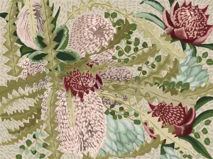 Telopea I Wallpaper by Urban Road, a Wallpaper for sale on Style Sourcebook