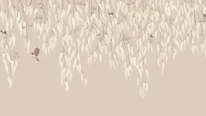 Eucalytpus Waterfall Sandy Clay Wallpaper by Urban Road, a Wallpaper for sale on Style Sourcebook
