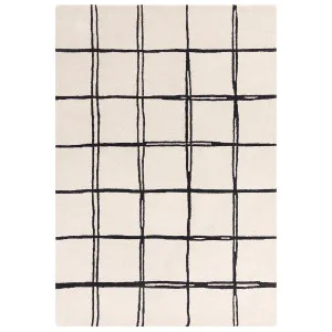 Asiatic Albany Grid Monochrome by Asiatic London, a Contemporary Rugs for sale on Style Sourcebook