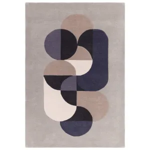 Asiatic Matrix 92 Statement Grey by Asiatic London, a Contemporary Rugs for sale on Style Sourcebook