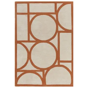 Asiatic Metro Rust by Asiatic London, a Contemporary Rugs for sale on Style Sourcebook