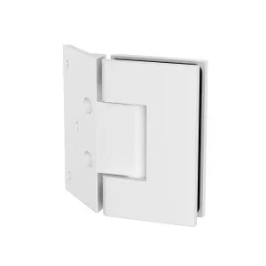 Boston Heavy Duty Wall to Glass Hinges with 135 Degree Type Mounting Plate -White by Estelle, a Bathroom Fixtures for sale on Style Sourcebook