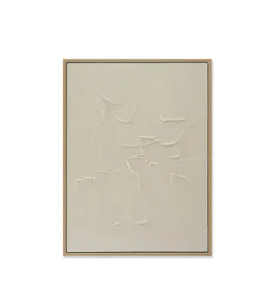 Hand-Painted Neutral State II Wall Art Canvas 125cm x 95cm by Luxe Mirrors, a Artwork & Wall Decor for sale on Style Sourcebook