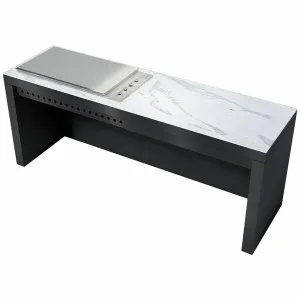 Artusi 2400mm Outdoor Kitchen Torano Statuario QAP24FG-TS by Artusi, a Outdoor Kitchen for sale on Style Sourcebook