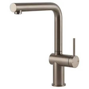 Gessi Inedito Right Angle Swivel Kitchen Mixer Tap Brushed Nickel 60431-149 by Gessi, a Kitchen Taps & Mixers for sale on Style Sourcebook