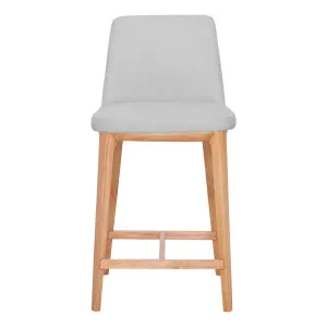 Hayes Bar Chair in Belfast Grey / Clear by OZ Design, a Bar Stools for sale on Style Sourcebook