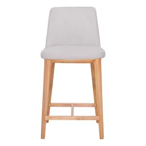 Hayes Bar Chair in Belfast Beige / Clear by OZ Design, a Bar Stools for sale on Style Sourcebook