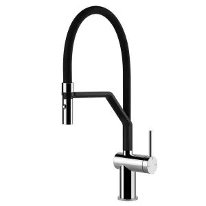 Gessi Inedito Semi-Professional Spray Kitchen Mixer Tap Chrome 60429-031 by Gessi, a Kitchen Taps & Mixers for sale on Style Sourcebook