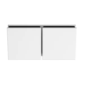 Boston Glass to Glass 180 Degree Bracket White by Estelle, a Bathroom Fixtures for sale on Style Sourcebook