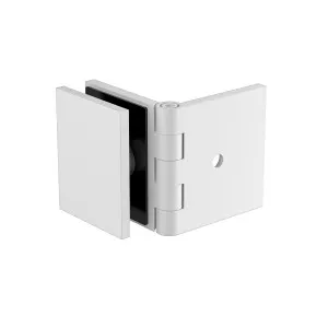 Adjustable Angle Bracket with 50mm Cover Plate- White by Estelle, a Bathroom Fixtures for sale on Style Sourcebook