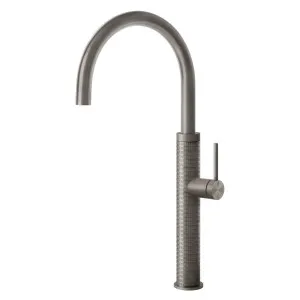 Gessi 316 Meccanica Gooseneck Swivel Mixer Tap Stainless Steel 60018-239 by Gessi, a Kitchen Taps & Mixers for sale on Style Sourcebook