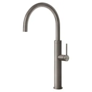 Gessi 316 Smooth Gooseneck Swivel Mixer Tap Stainless Steel 60016-239 by Gessi, a Kitchen Taps & Mixers for sale on Style Sourcebook