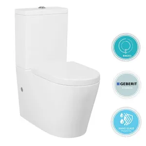 Alzano Rimless Toilet Suite Thick Seat / Geberit Cistern by Otti Australia, a Toilets & Bidets for sale on Style Sourcebook