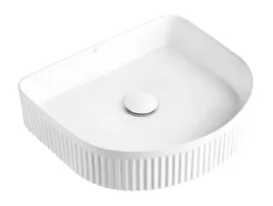 Archie 415x365x100 Matte White Fluted Basin by Otti Australia, a Basins for sale on Style Sourcebook