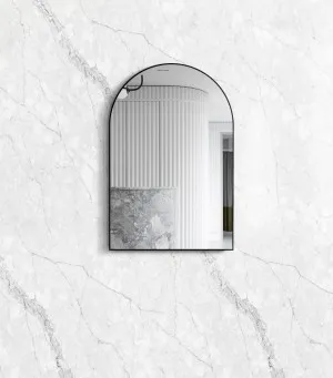 Archie 900x600 Black Metal Framed Mirror by Otti Australia, a Mirrors for sale on Style Sourcebook