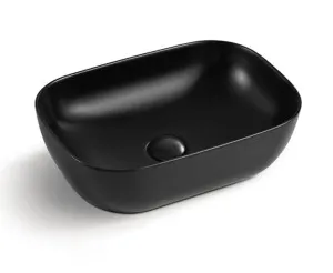 Artis O'96 455x325x135 Matte Black Oval Basin Ultra Slim by Otti Australia, a Basins for sale on Style Sourcebook
