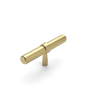 Astor - 80mm Brushed Brass Handle  (Premium Solid Brass ) by Otti Australia, a Cabinet Hardware for sale on Style Sourcebook