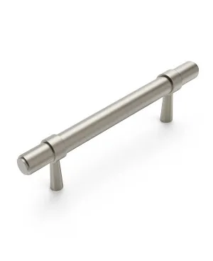 Astor - 96/138mm Brushed Nickel Handle (96mm Hole to Hole ; 138mm Total Length) by Otti Australia, a Cabinet Hardware for sale on Style Sourcebook