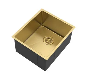 Axon Sink 39S 390x450x220 Argent Gold by Otti Australia, a Kitchen Sinks for sale on Style Sourcebook