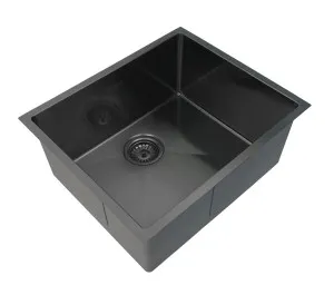Axon Sink 450X450X220 Gun Metal by Otti Australia, a Kitchen Sinks for sale on Style Sourcebook