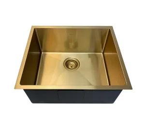 Axon Sink 45S 450x450x220 Argent Gold by Otti Australia, a Kitchen Sinks for sale on Style Sourcebook