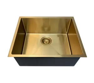 Axon Sink 52S 520x440x220 Argent Gold by Otti Australia, a Kitchen Sinks for sale on Style Sourcebook