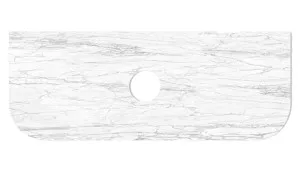 Bondi 1200x460x18 Natural Carrara Marble Top by Otti Australia, a Vanities for sale on Style Sourcebook