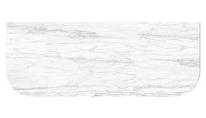 Bondi 1200x460x18 Natural Carrara Marble Top No Hole by Otti Australia, a Vanities for sale on Style Sourcebook