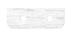 Bondi 1500x460x18 Natural Carrara Marble Top by Otti Australia, a Vanities for sale on Style Sourcebook