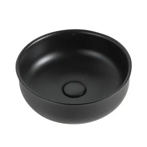 Bronte Round 360x360x130 Matte Black Basin by Otti Australia, a Basins for sale on Style Sourcebook