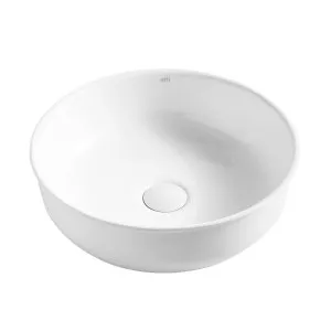 Bronte Round 390x390x130 Gloss White Basin by Otti Australia, a Basins for sale on Style Sourcebook