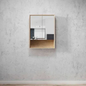 Byron 600x800 Natural Oak Shaving Cabinet by Otti Australia, a Shaving Cabinets for sale on Style Sourcebook