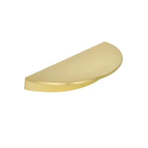 Dune - Brushed Brass 64/92mm  Handle (64mm Hole to Hole ; 92mm Total Length) by Otti Australia, a Cabinet Hardware for sale on Style Sourcebook