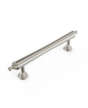 Heirloom - Brushed Nickel 96/140mm  Handle (96mm Hole to Hole ; 140mm Total Length) by Otti Australia, a Cabinet Hardware for sale on Style Sourcebook