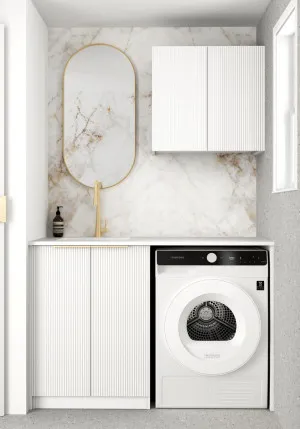 Laundry Kit 1305A Bondi White with Pure White Top by Otti Australia, a Cabinetry for sale on Style Sourcebook